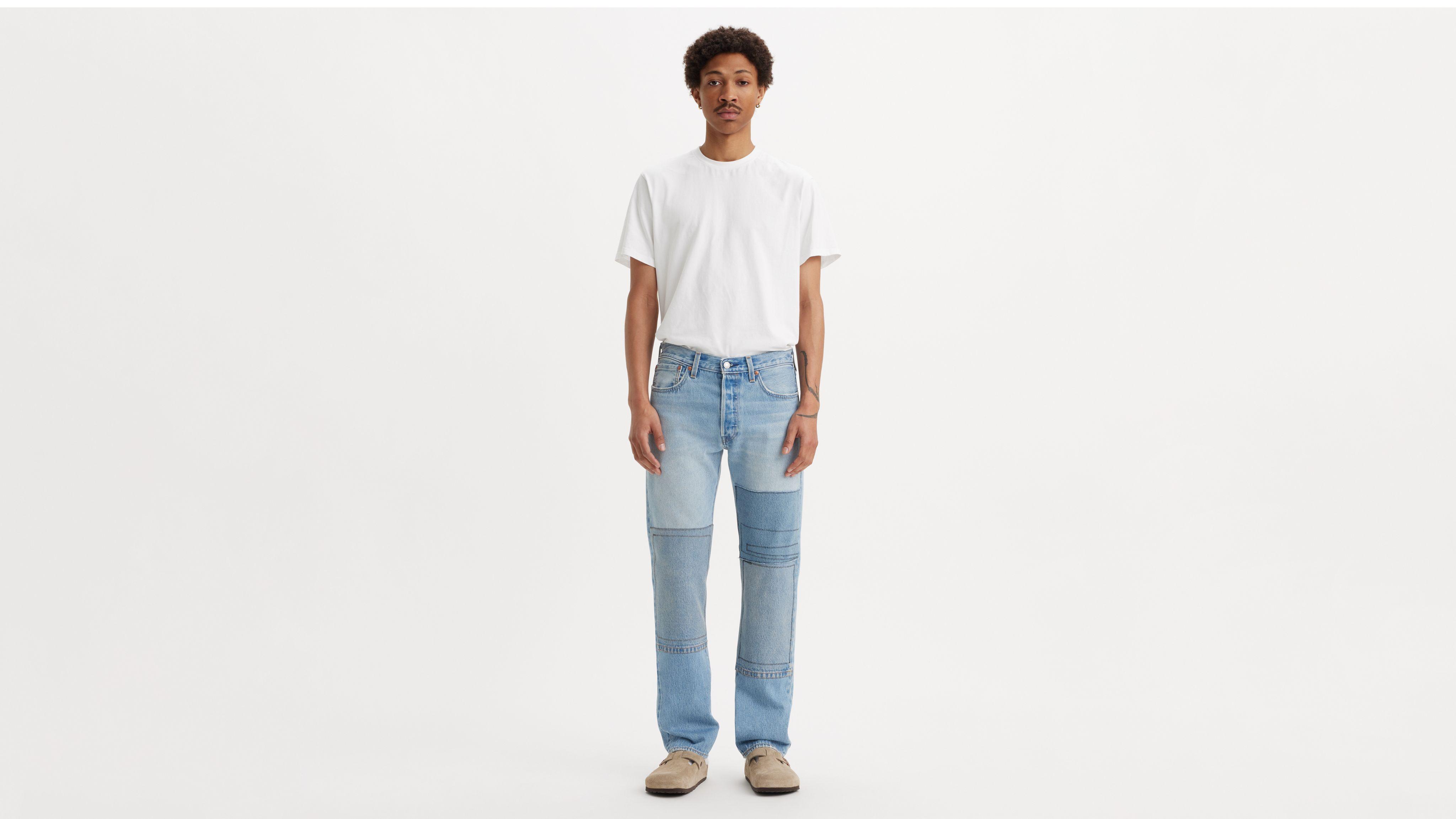 501® Original Fit Patchwork Men's Jeans Product Image