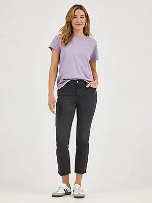 Women's Legendary Frayed Hem Capri | Women's Capris & Crops | Lee® Product Image