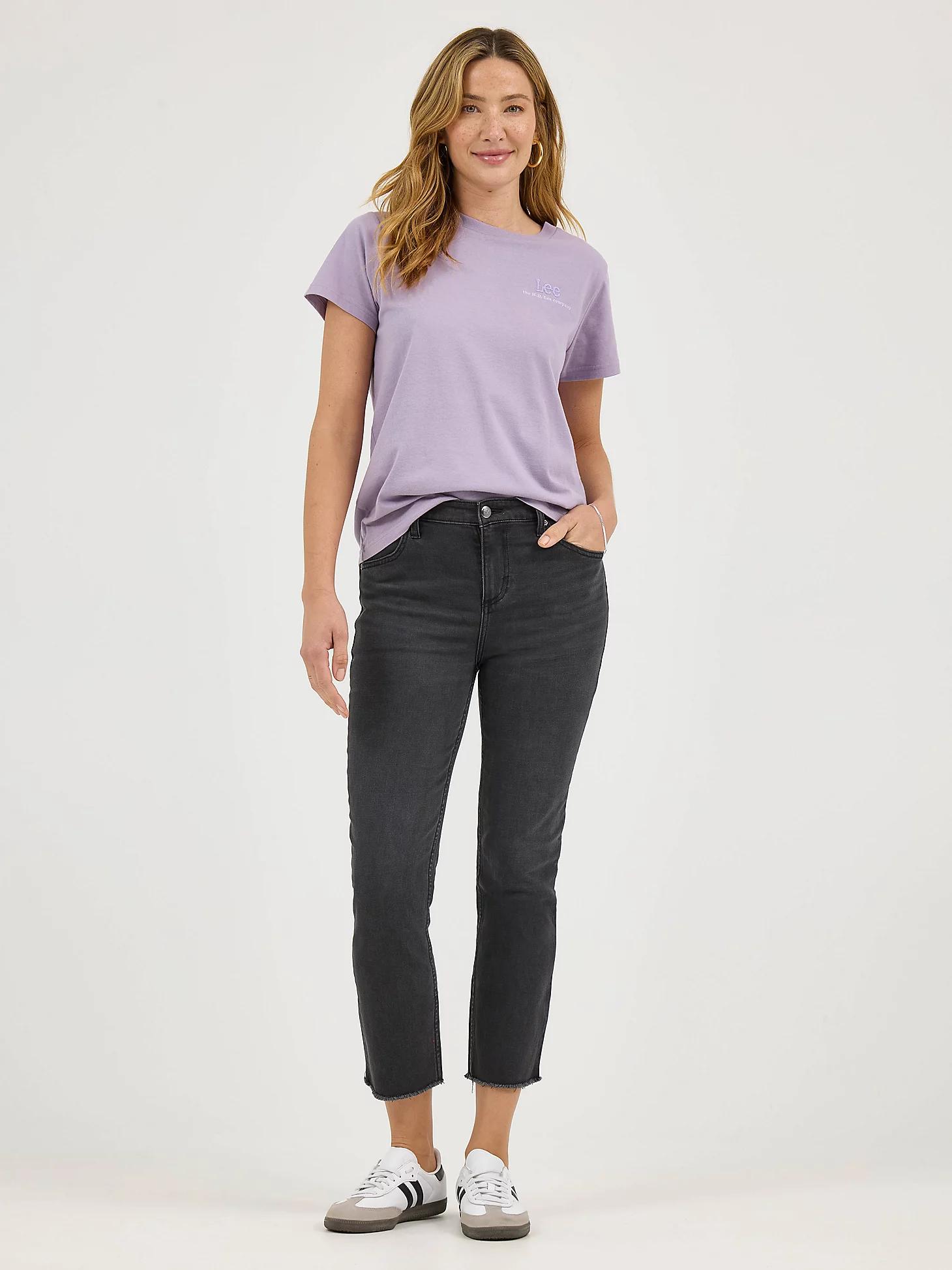 Women's Legendary Frayed Hem Capri | Women's Capris & Crops | Lee® Product Image
