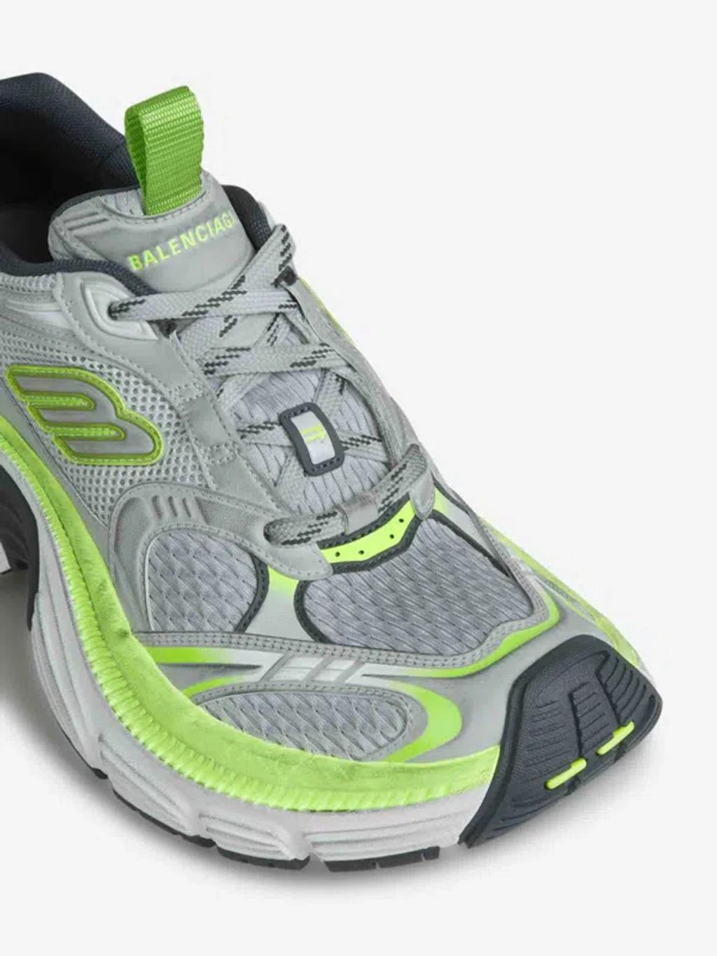 BALENCIAGA Multicolor Mesh And Rubber 6xl Sneakers In Multicolour Product Image