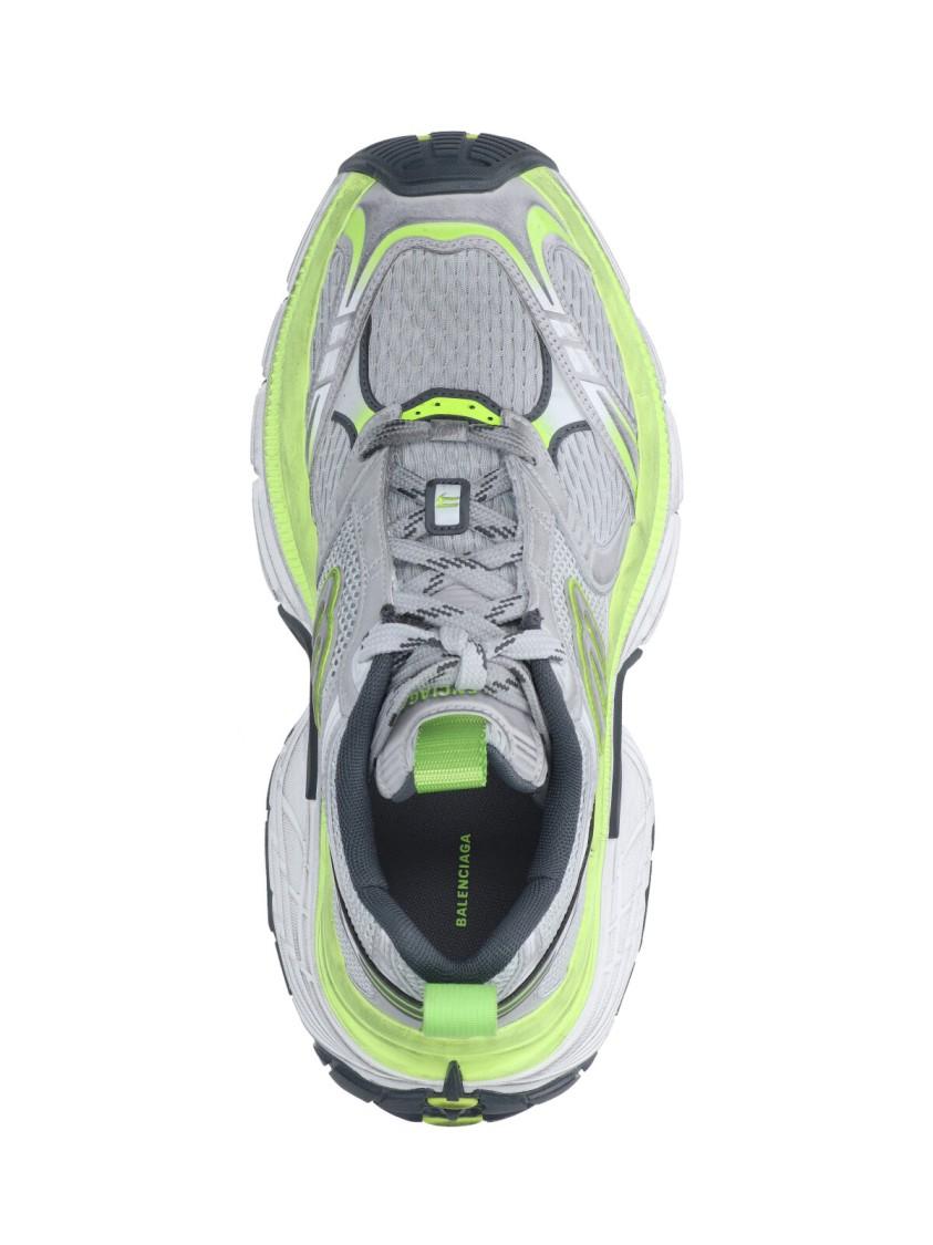 BALENCIAGA Multicolor Mesh And Rubber 6xl Sneakers In Multicolour Product Image