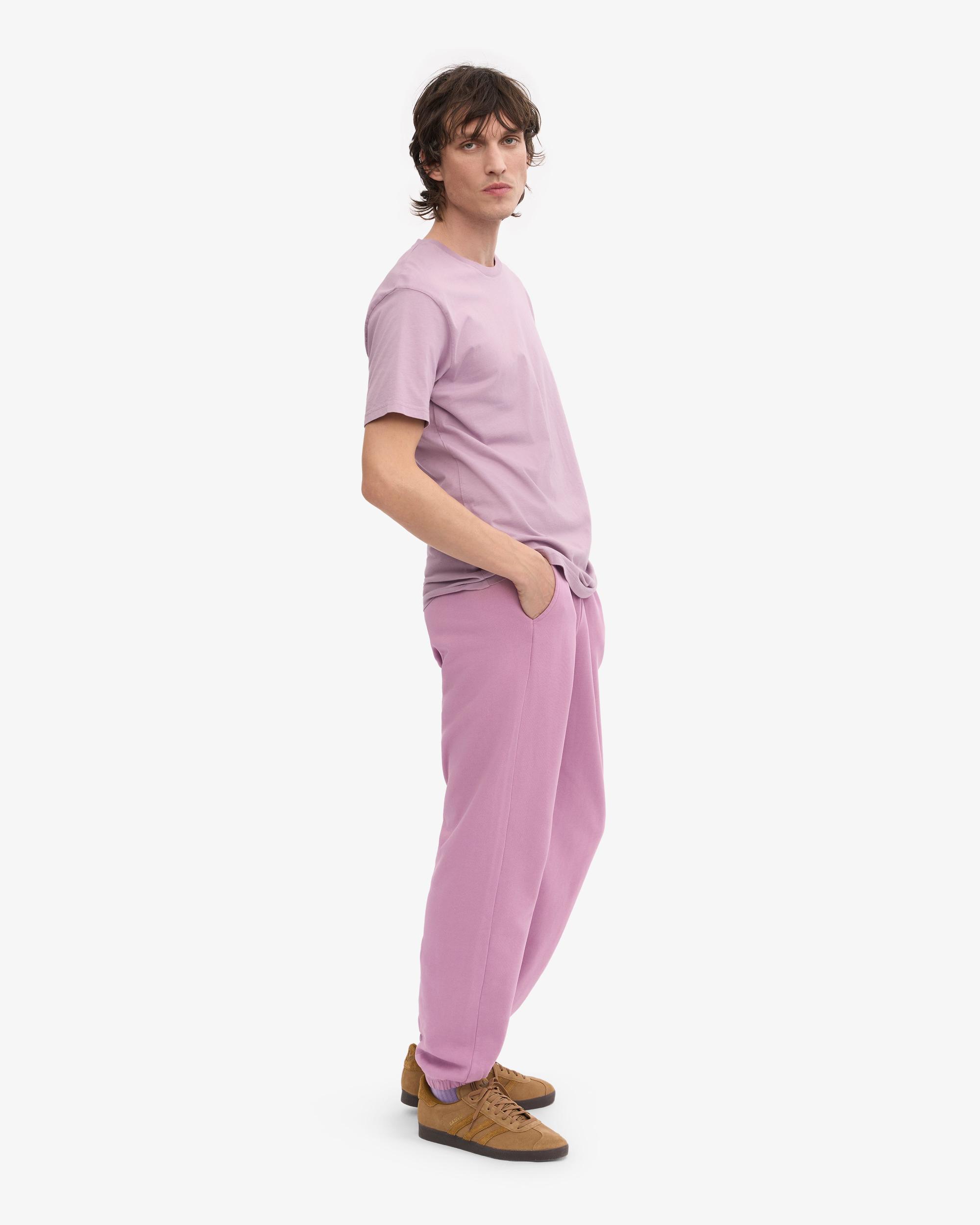 Organic Sweatpants - Misty Brown Product Image