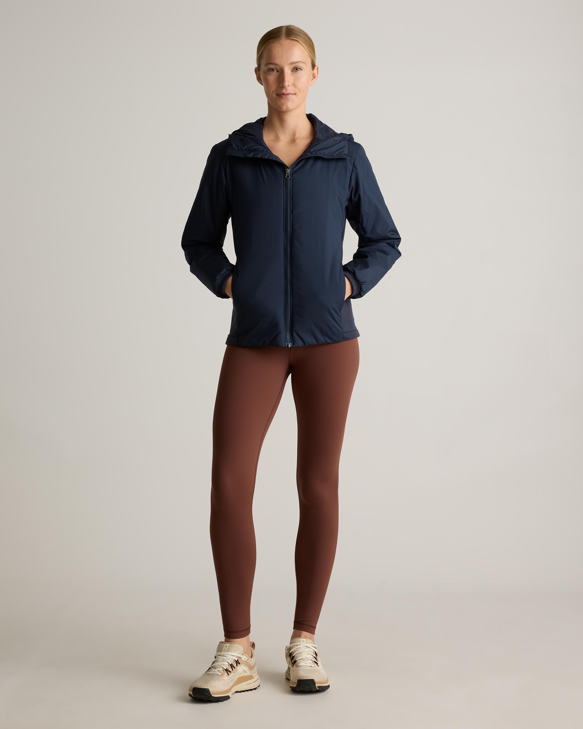 Quince | Women's Hybrid Insulated Lightweight Hooded Jacket Size XS, 100% Polyester Product Image