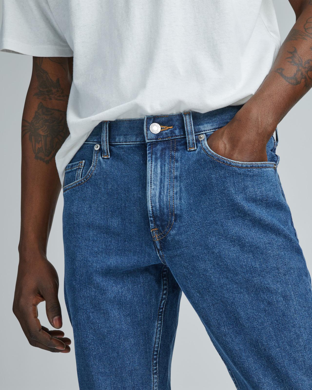 Mens Slim 4-Way Stretch Organic Jean | Uniform by Everlane Product Image
