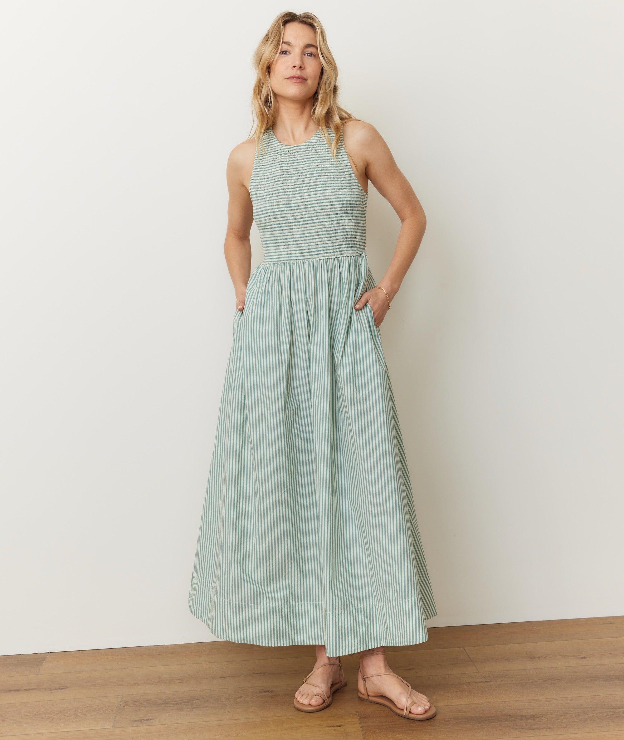 Darcy Poplin Smocked Dress Product Image