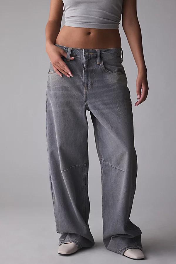 BDG Logan Buckle Baggy Barrel Jean Womens at Urban Outfitters Product Image