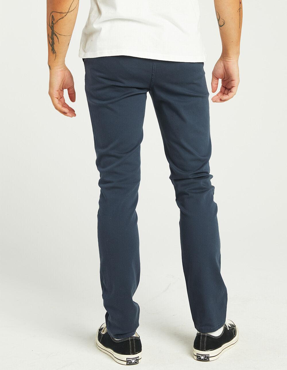 RSQ Mens Skinny Chino Pants - WASHED NAVY Product Image