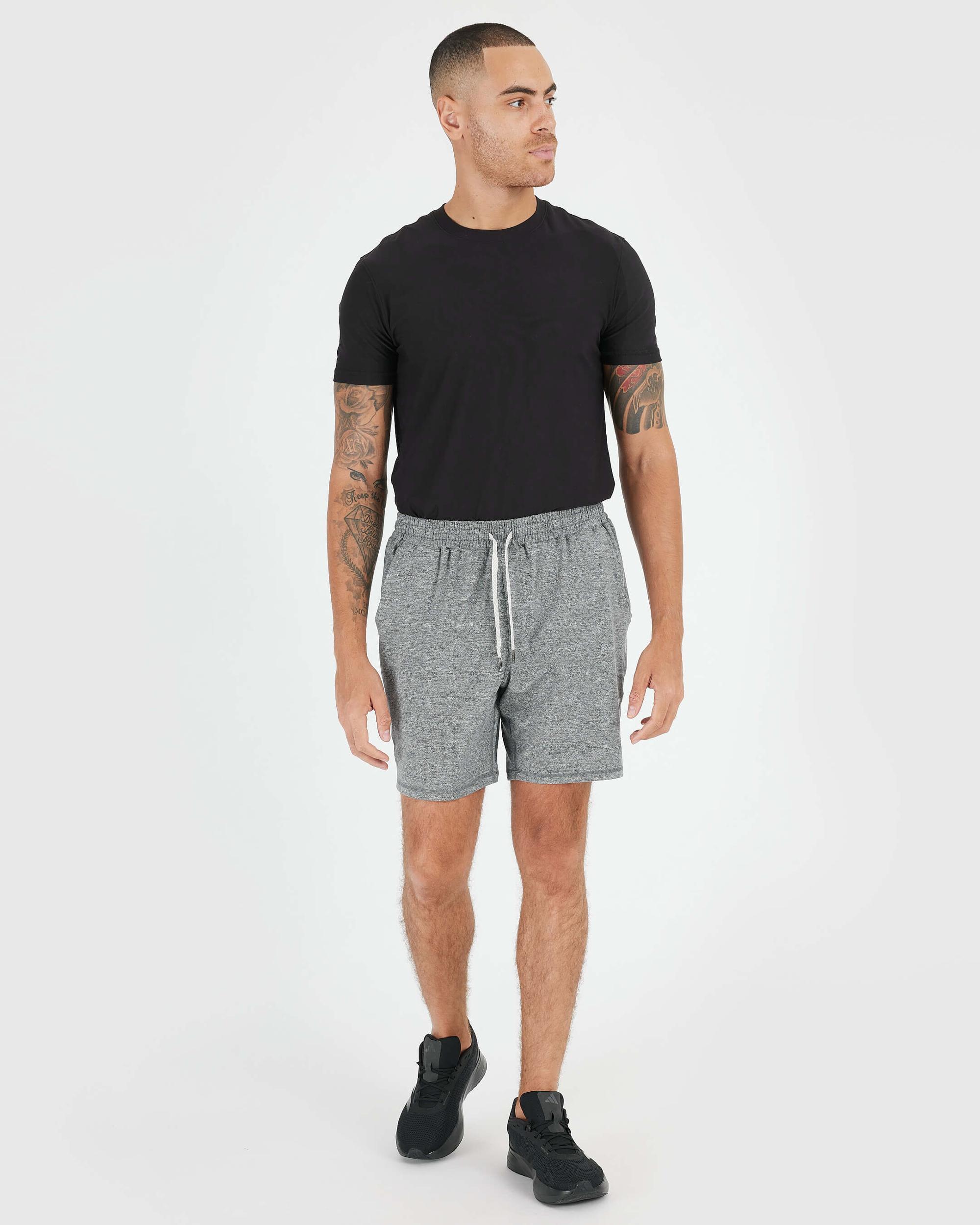 Heather Gray Active Comfort Shorts Product Image