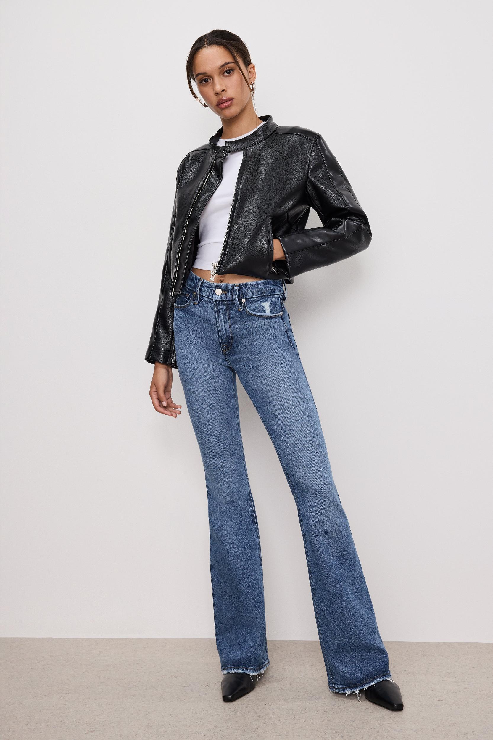 SOFT-TECH GOOD LEGS FLARE JEANS | INDIGO513 Product Image