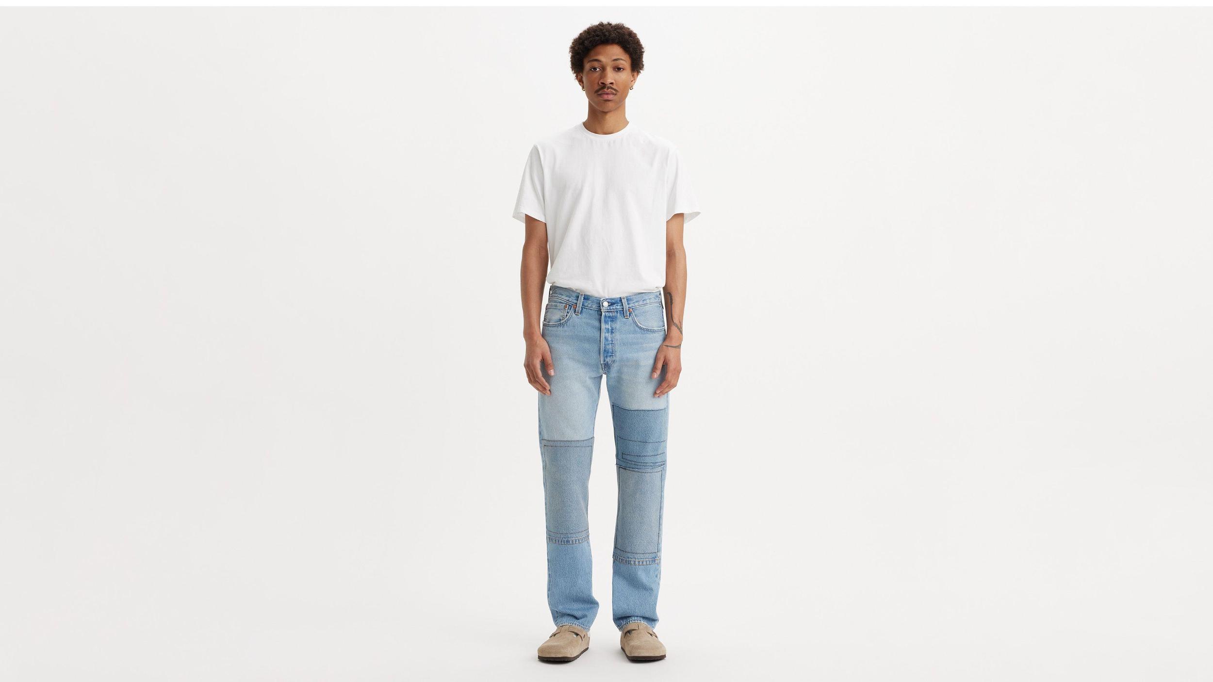 501® Original Fit Patchwork Men's Jeans Product Image