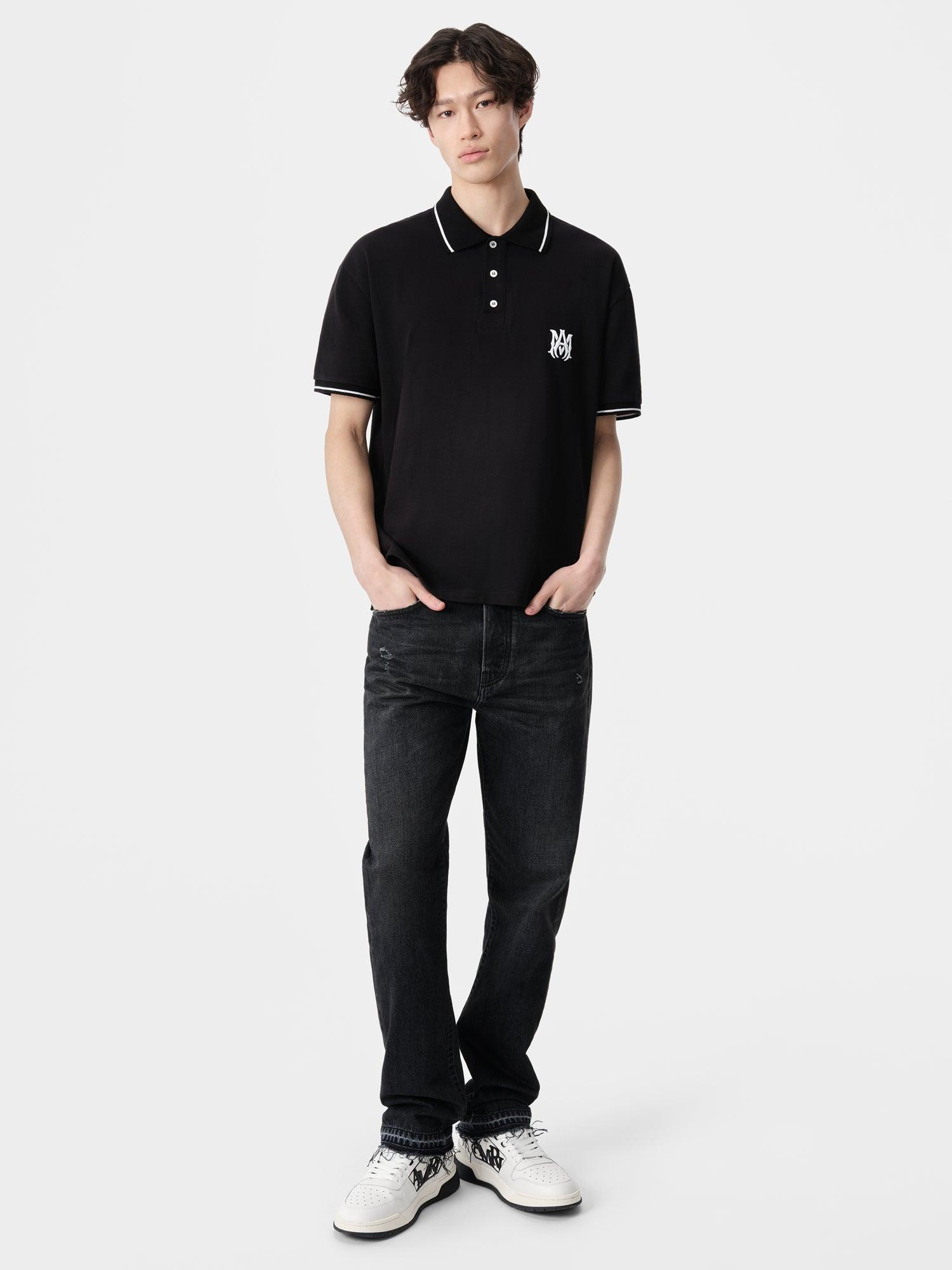 MA CORE LOGO POLO - Black Male Product Image