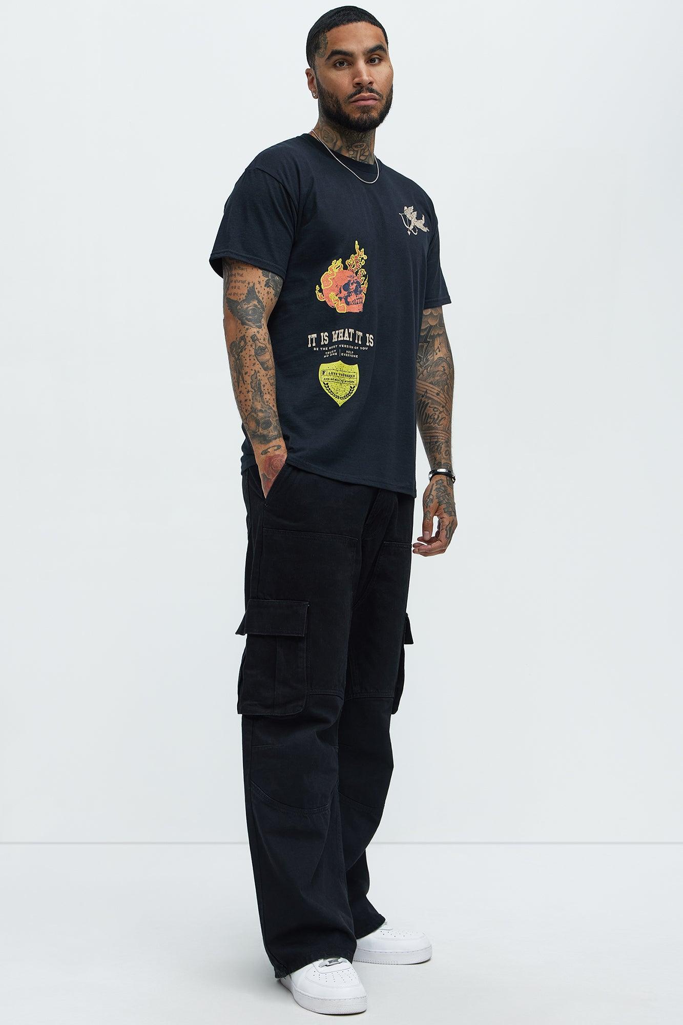 It Is What Short Sleeve Tee - Black Product Image