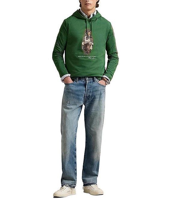 Polo Ralph Lauren Polo Bear Graphic Long Sleeve Hoodie T-Shirt Product Image