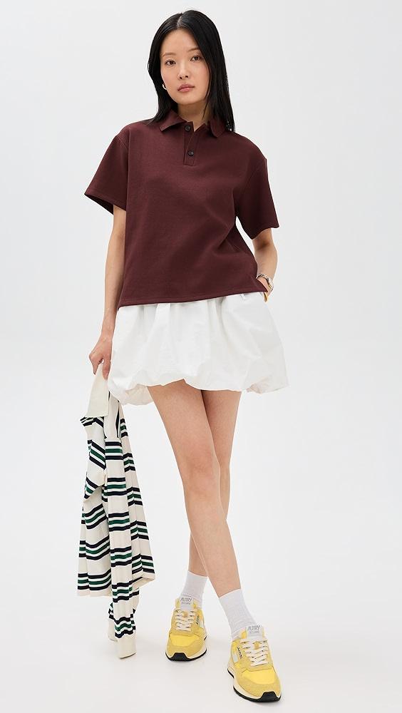 Simonett Flare Sleeve Polo | Shopbop Product Image