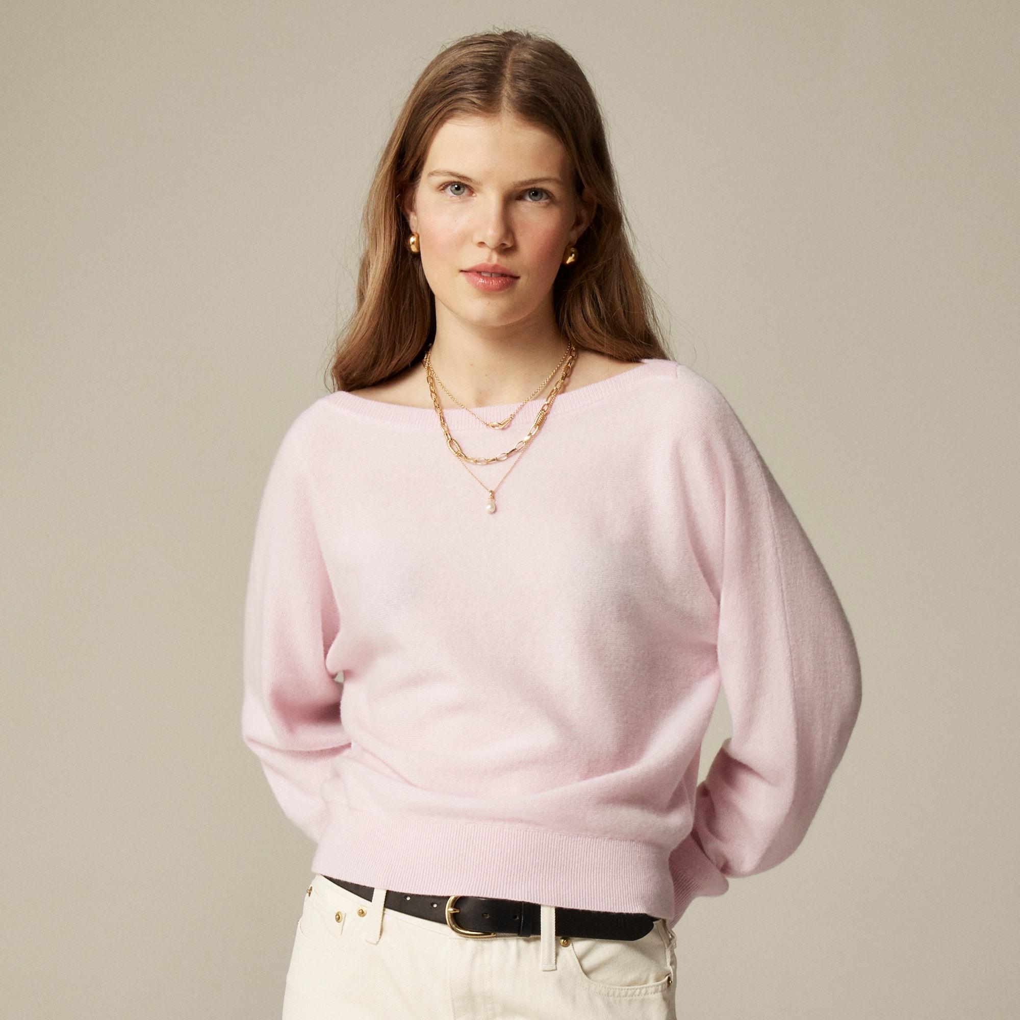 Cashmere boatneck sweater Product Image