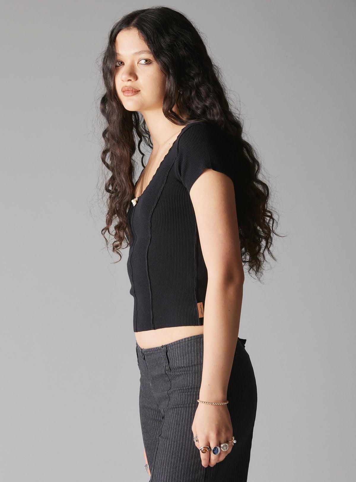 XAE Ribbed Top Female Product Image