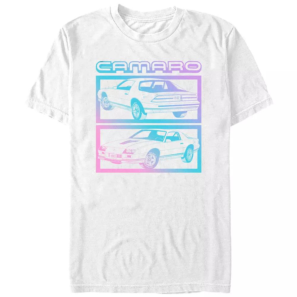 Men's Chevrolet Camaro Gradient Colors Graphic Tee,  Product Image