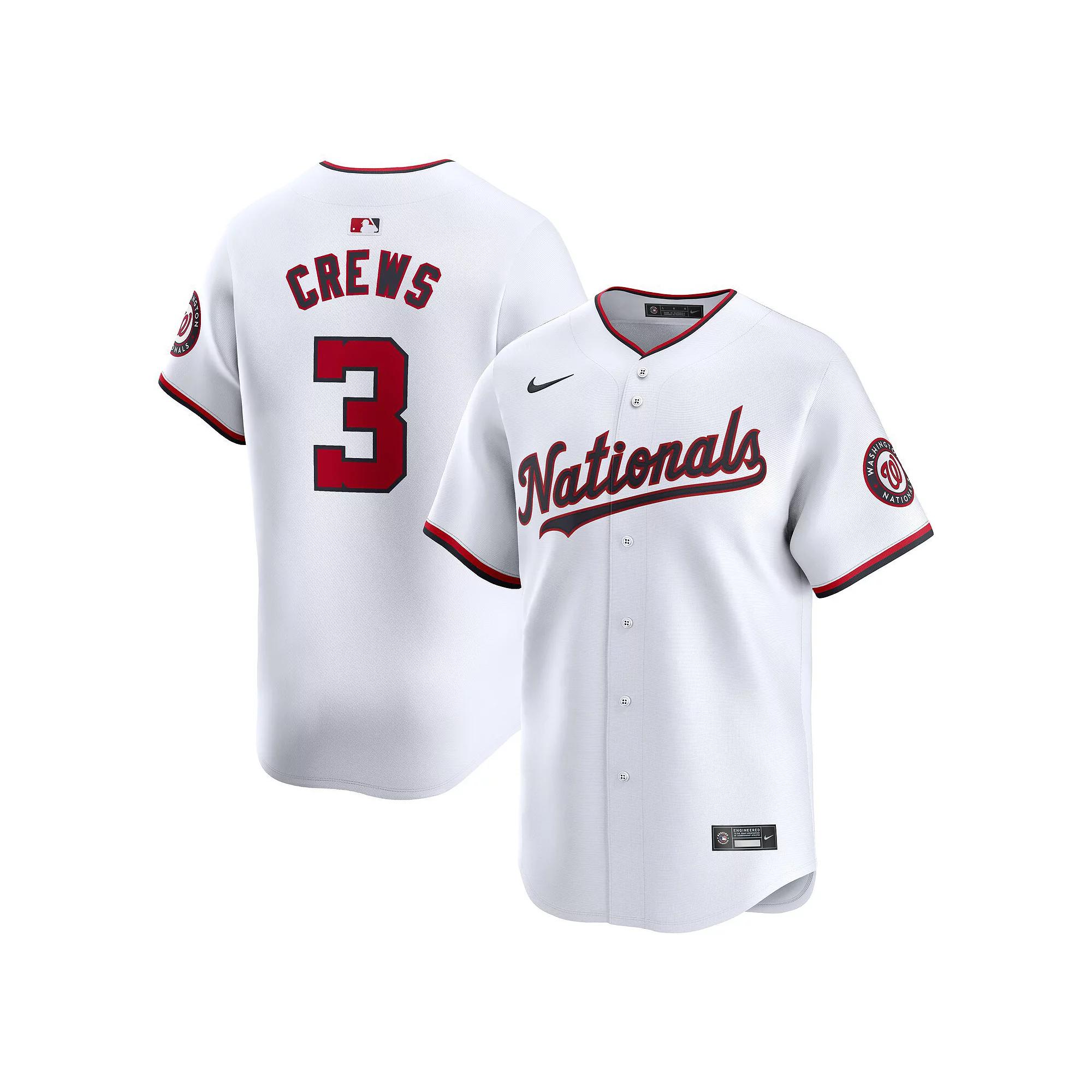 CJ Abrams Washington Nationals Nike Mens Dri-FIT ADV MLB Limited Jersey | T7LMWTHOWT9-00B Product Image