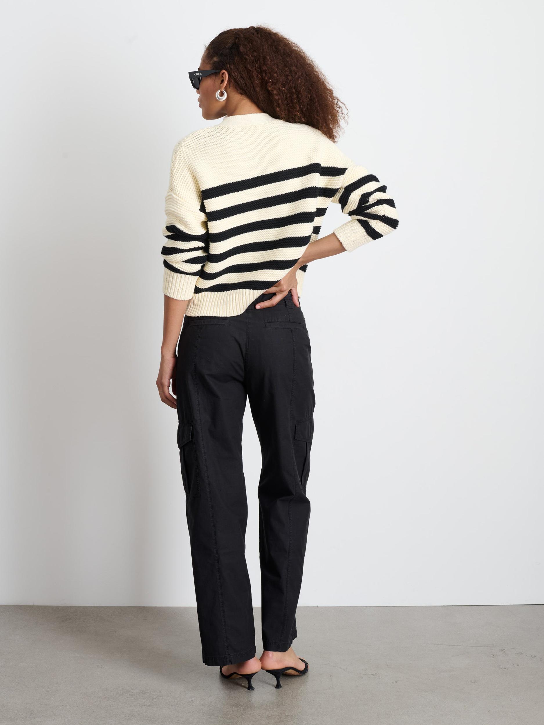 Nico Striped Cardigan in Cotton Product Image