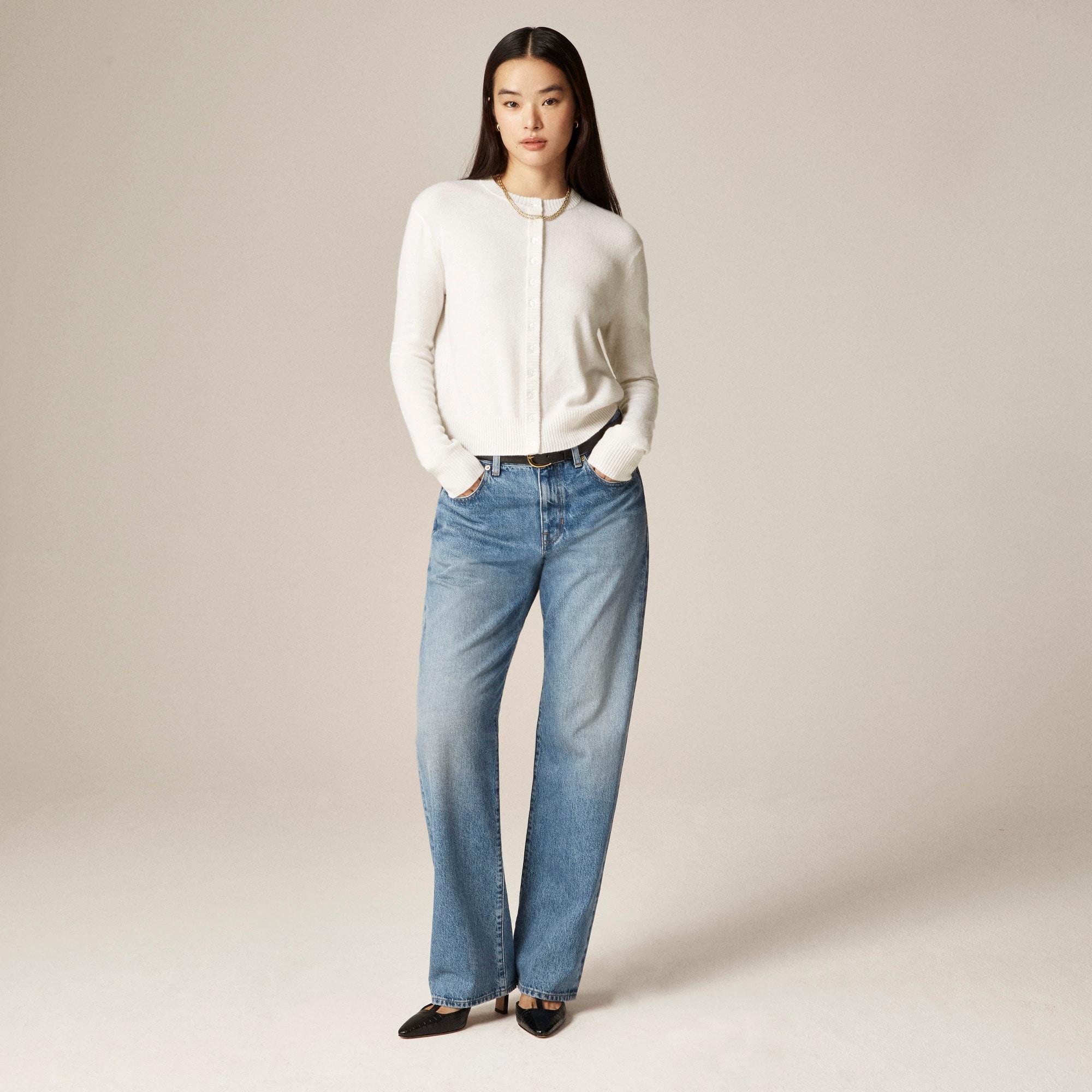 Perfect cashmere cardigan sweater Product Image