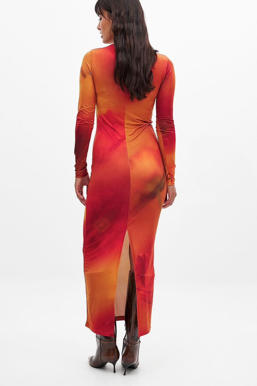 High Neck Maxi Dress Product Image