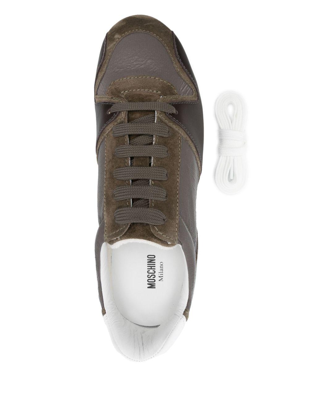 leather sneakers Product Image