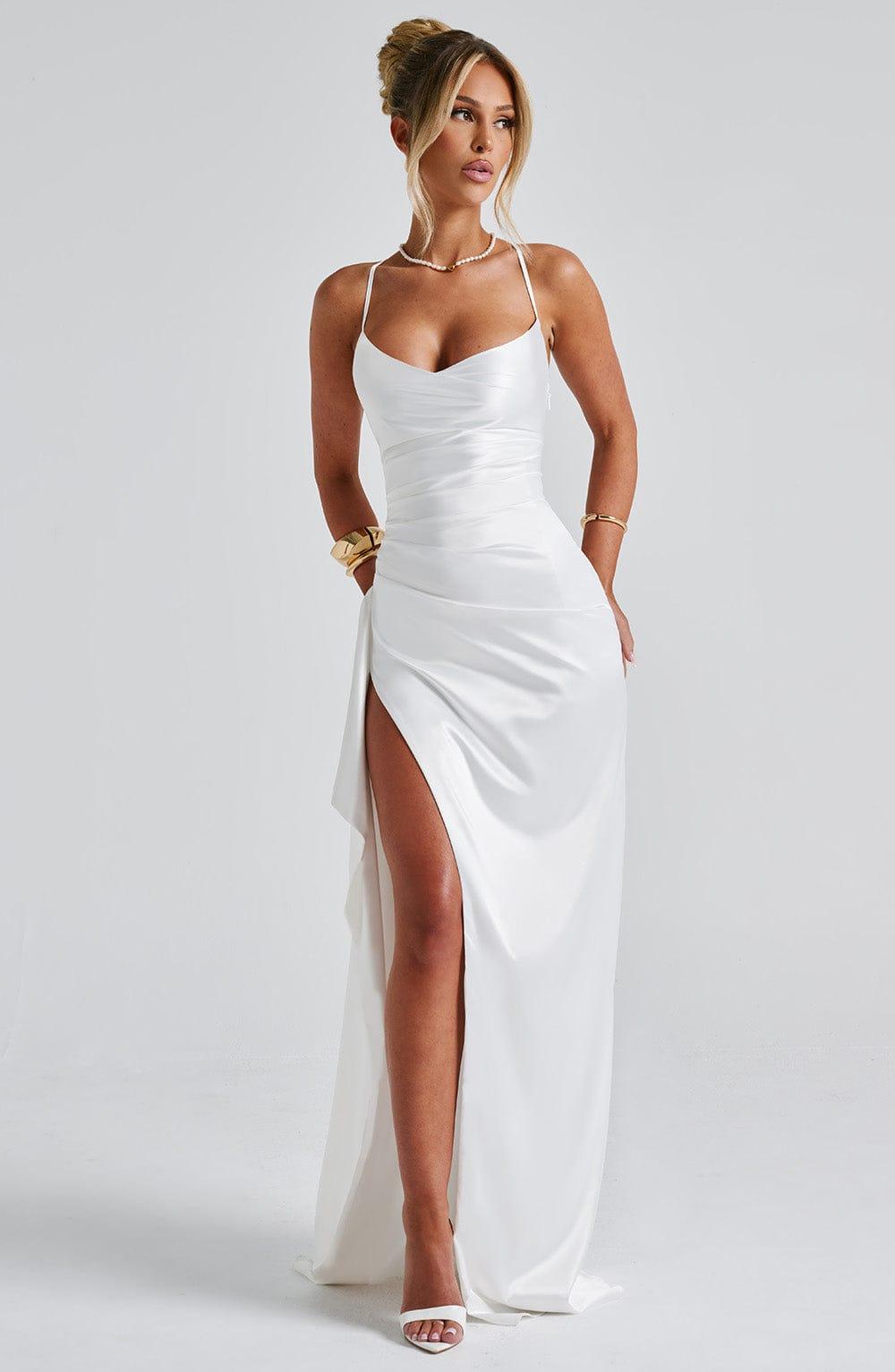 Helen Maxi Dress - Ivory Product Image
