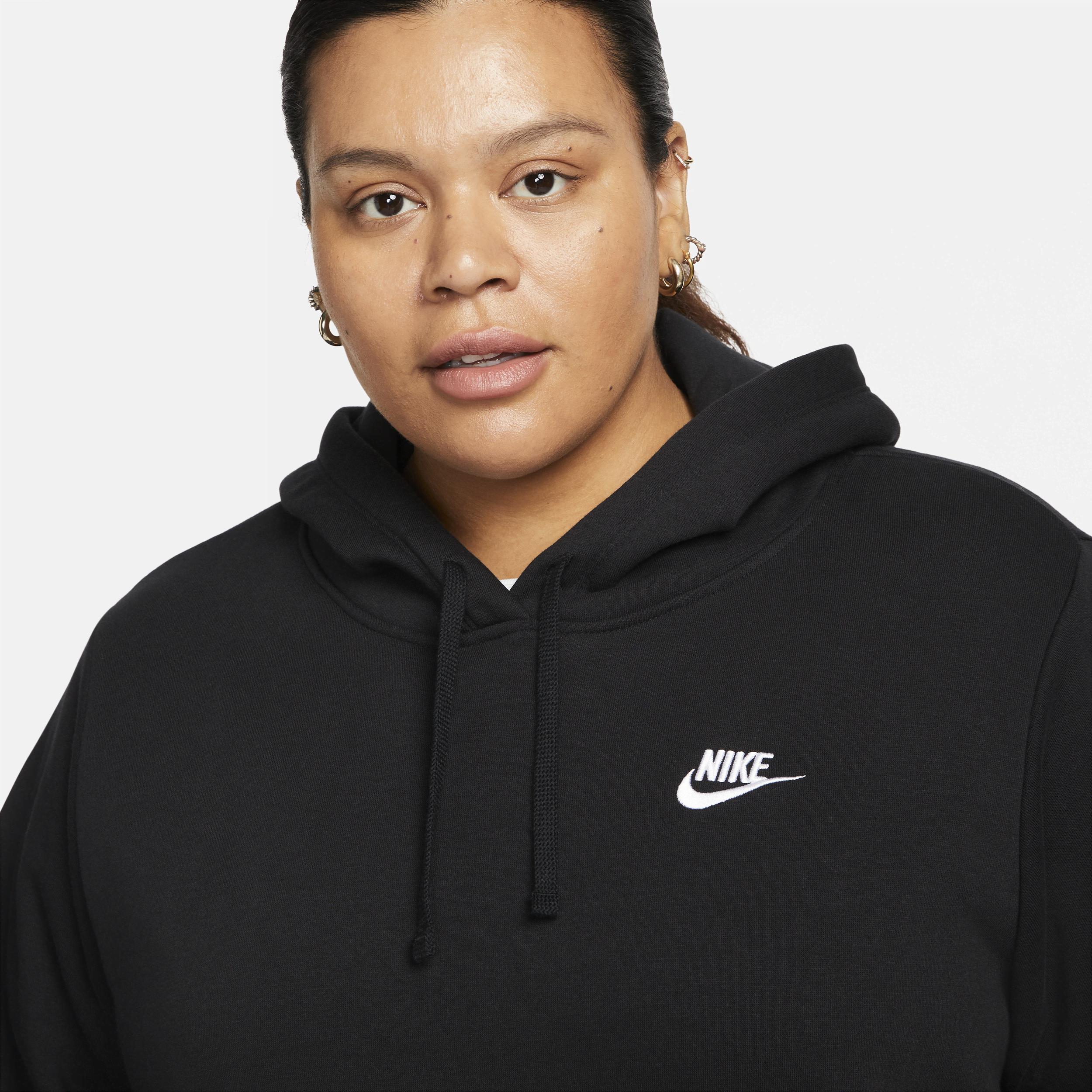 Women's Nike Sportswear Club Fleece Pullover Hoodie (Plus Size) Product Image