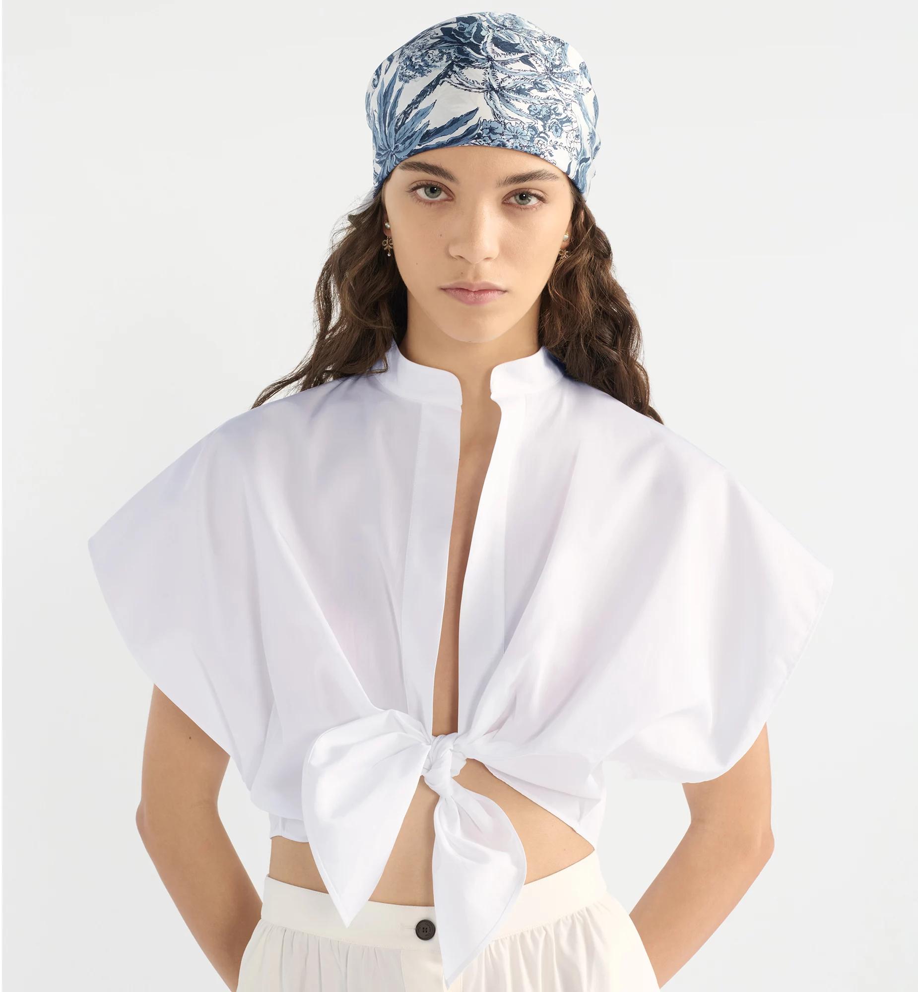 Dioriviera Toile de Jouy Palms 90 Square Scarf Product Image