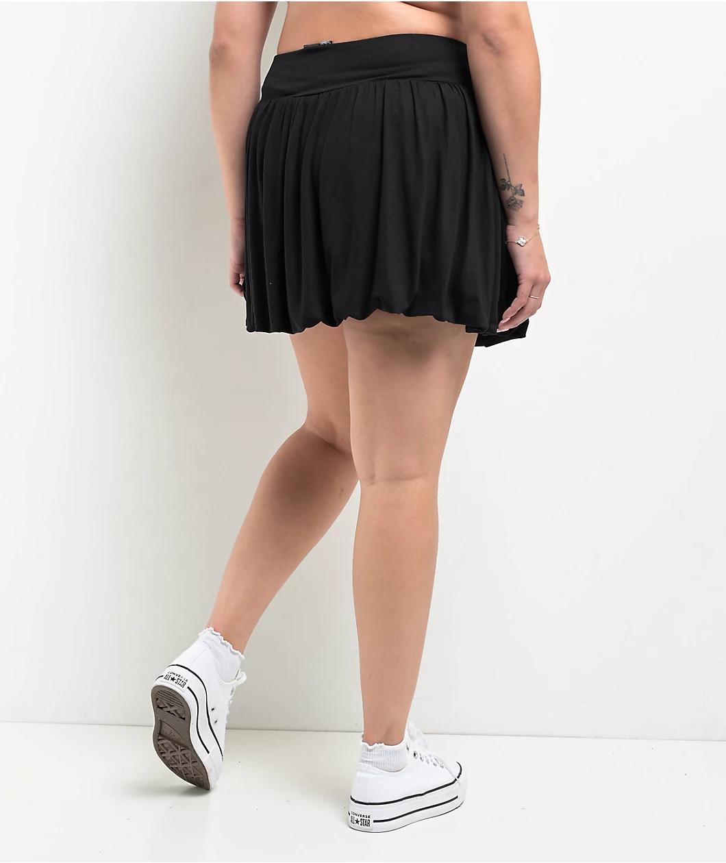 Spicychix Black Bubble Skirt Product Image