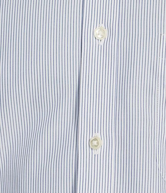 Gold Label Roundtree & Yorke Big & Tall Non-Iron Pinstripe Sport Shirt Product Image