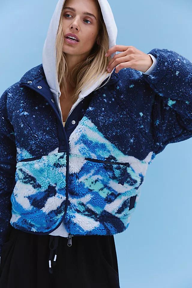 Hit The Slopes Printed Fleece Jacket Product Image