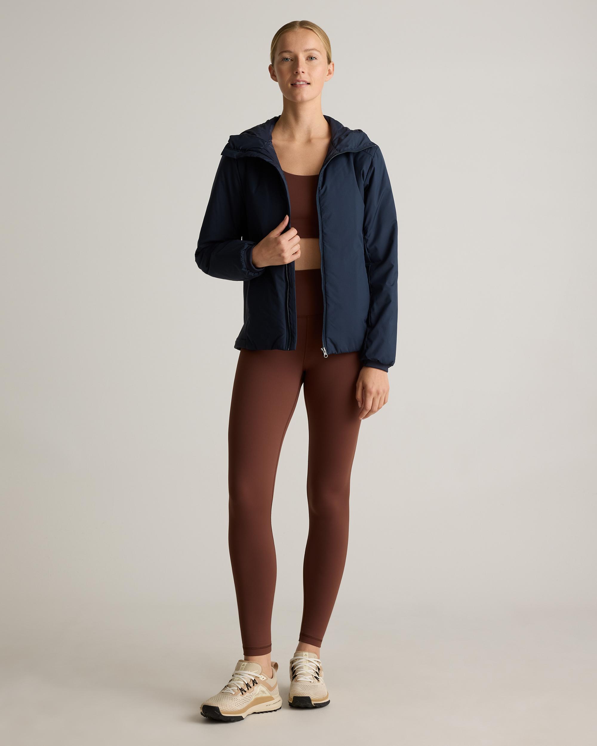 Quince | Women's Hybrid Insulated Lightweight Hooded Jacket Size XS, 100% Polyester Product Image