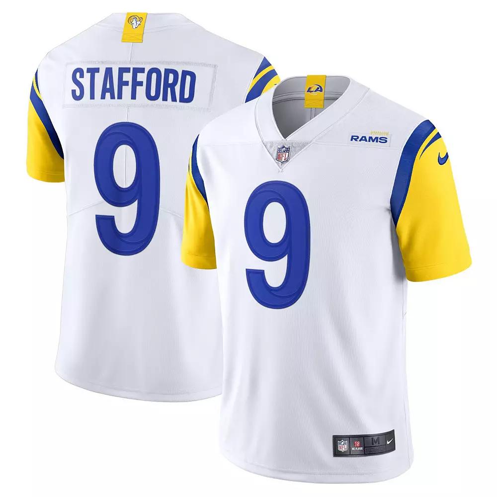 Men's Nike Matthew Stafford White Los Angeles Rams Alternate Vapor Limited Jersey,  Product Image