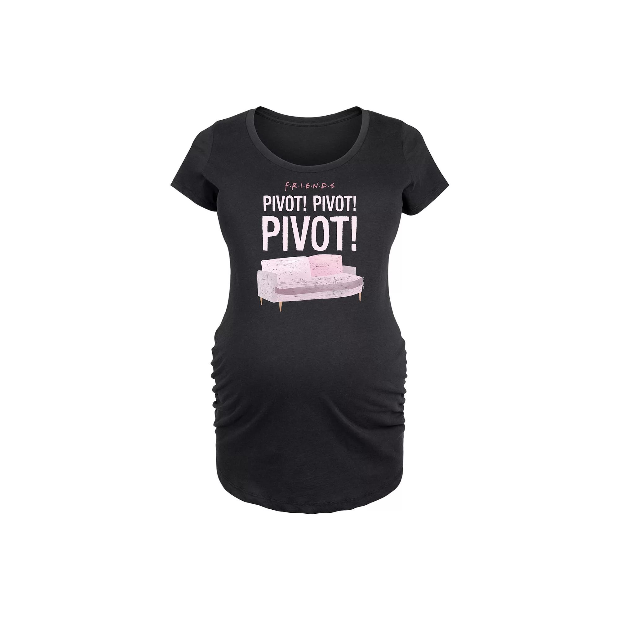 Maternity Friends Sketchy Pivot Couch Graphic Tee, Women's,  Product Image