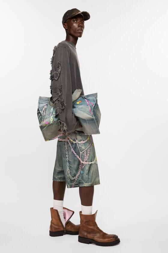 Denim shorts - loose fit Product Image