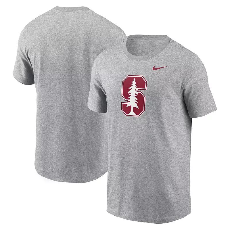 Men's Nike Heather Gray Michigan State Spartans Primetime Wordmark T-Shirt,  Product Image