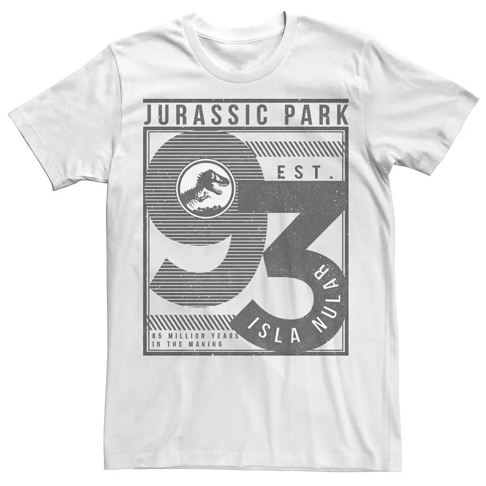 Men's Jurassic Park Est. 93 Isla Nublar Poster Tee,  Product Image