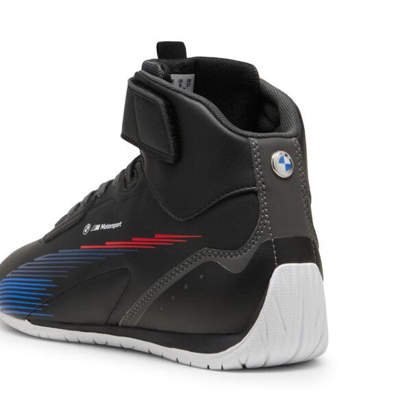 PUMA BMW M Motorsport Neo Cat Mid 2.0 Men's Shoes in Black/Shadow Grey Product Image