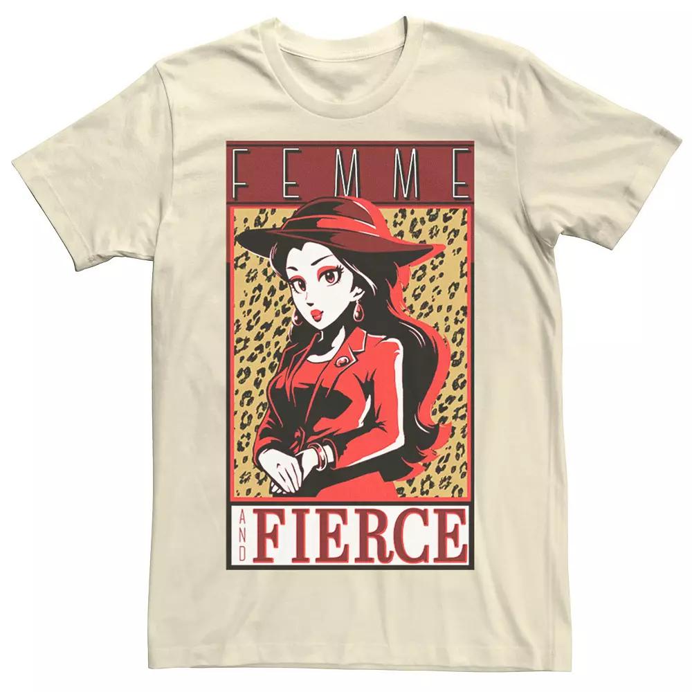 Men's Super Mario Odyssey Pauline Femme And Fierce Cheetah Poster Tee,  Product Image