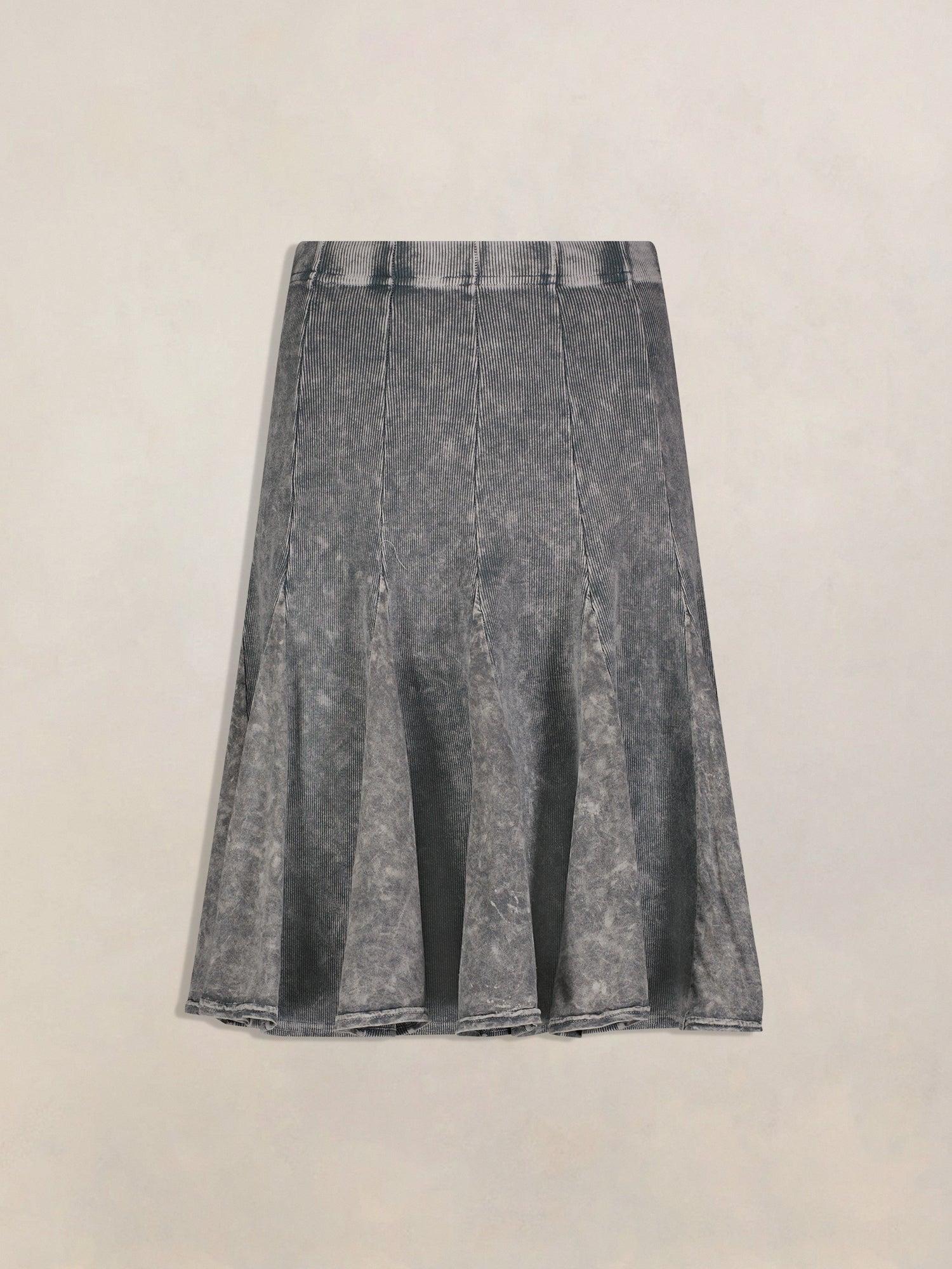 Hard Tail Fit-N-Flare Ribbed Skirt CS-105 Product Image