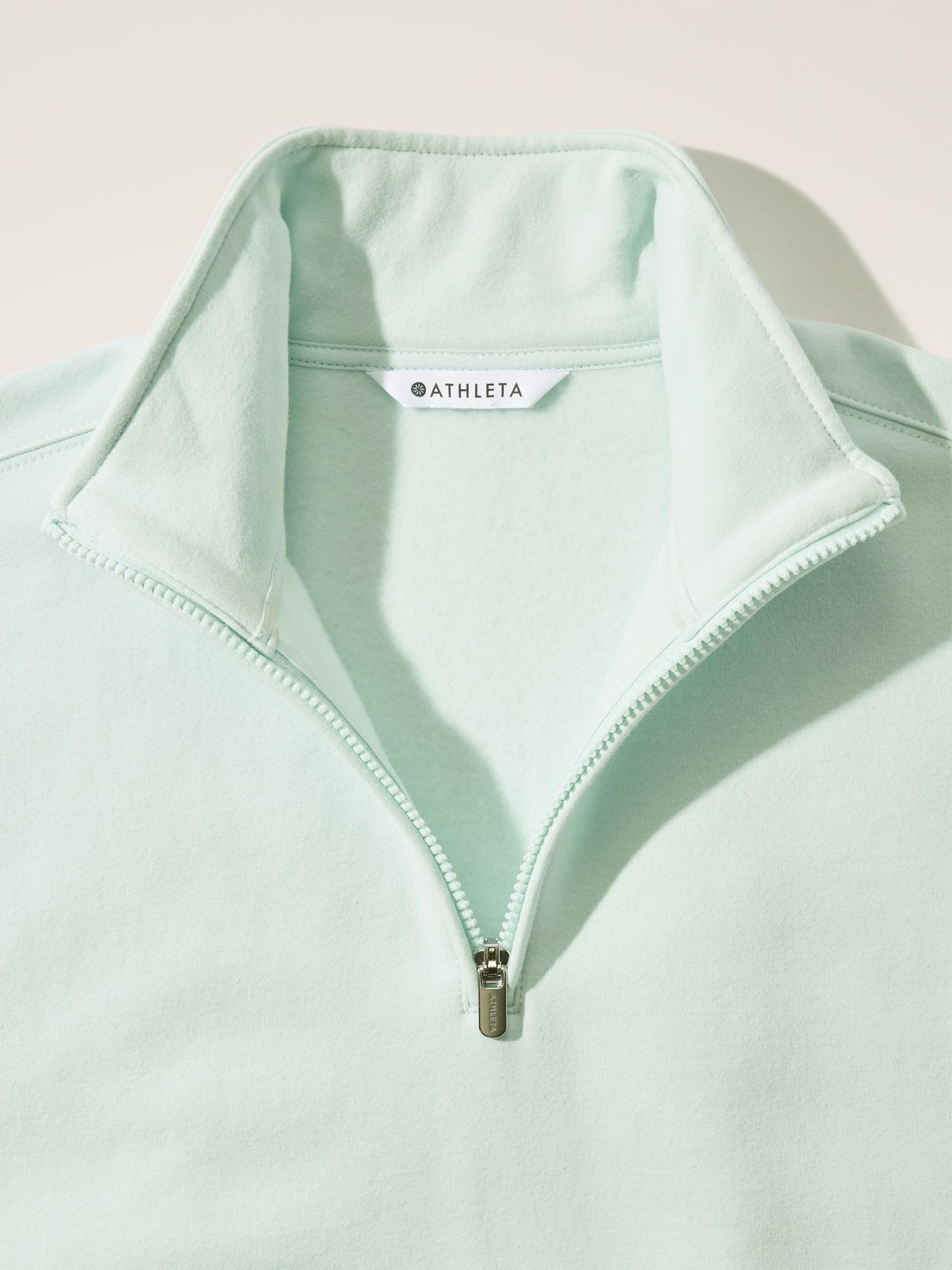 Forever Fleece 1/2 Zip High Hip Sweatshirt Product Image