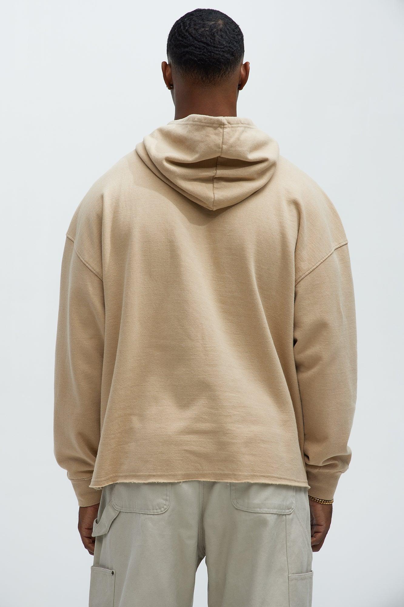 Aint A Saint Hoodie - Khaki Product Image
