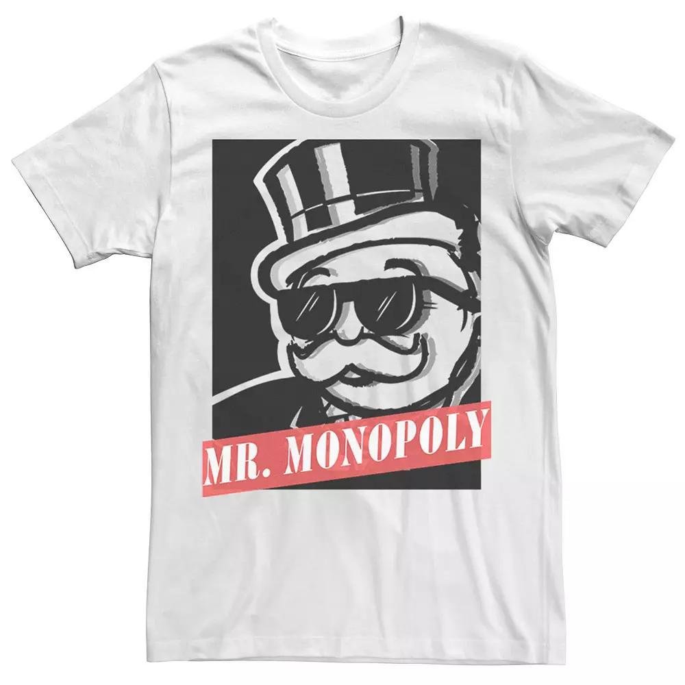Men's Monopoly Mr. Monopoly Graphic Poster Tee,  Product Image