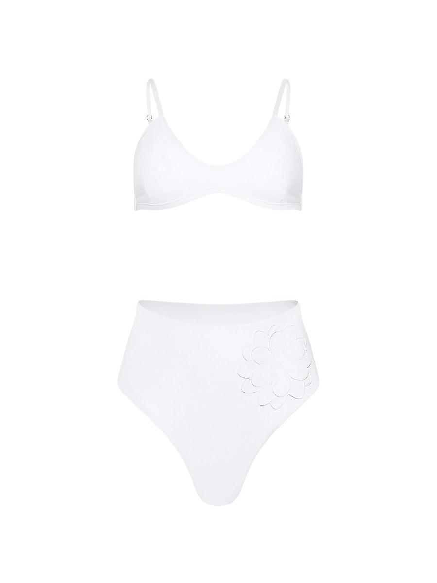 Womens Stella With Floral Applique Swimsuit Product Image