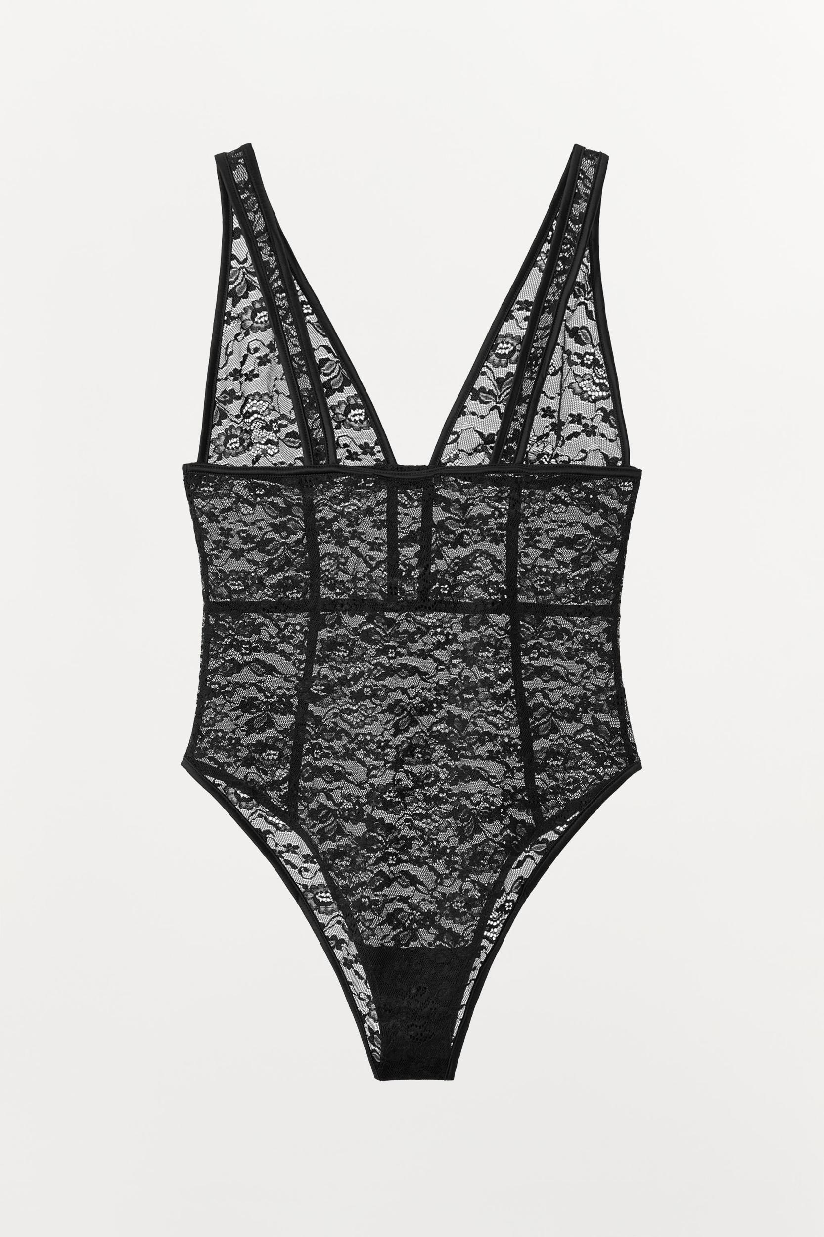 COMBINATION LACE BODYSUIT Product Image