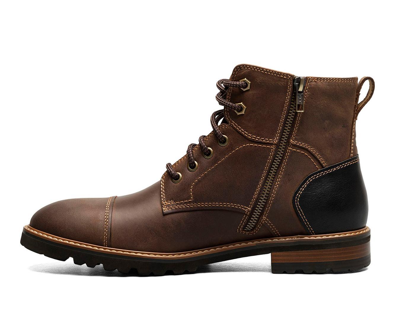 Men's Florsheim Renegade Cap Toe Lace Up Boots Product Image
