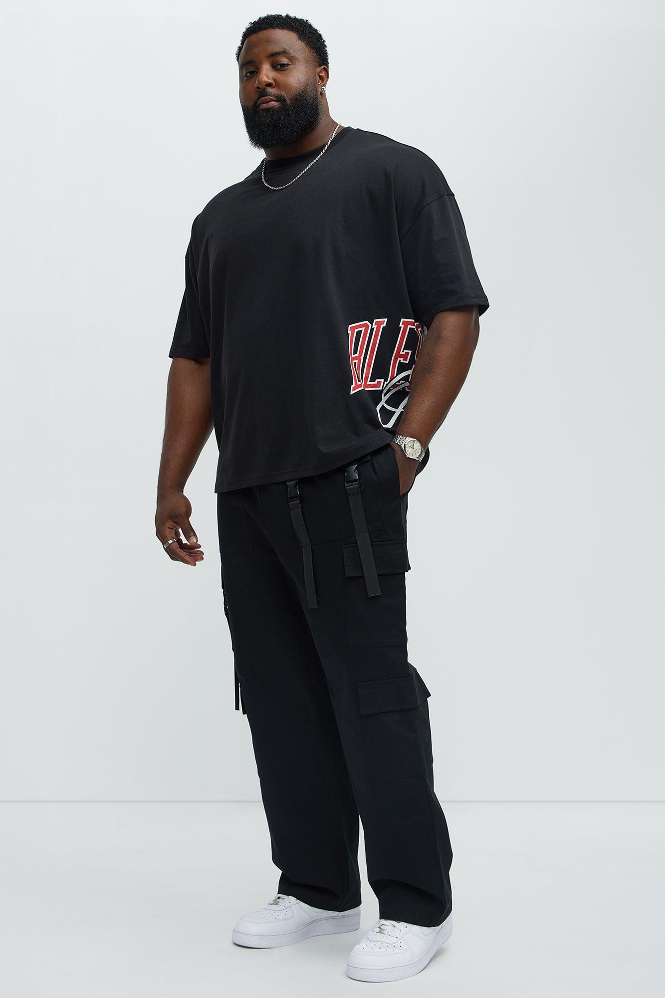 Blessed One Oversized Short Sleeve Tee - Black Male Product Image