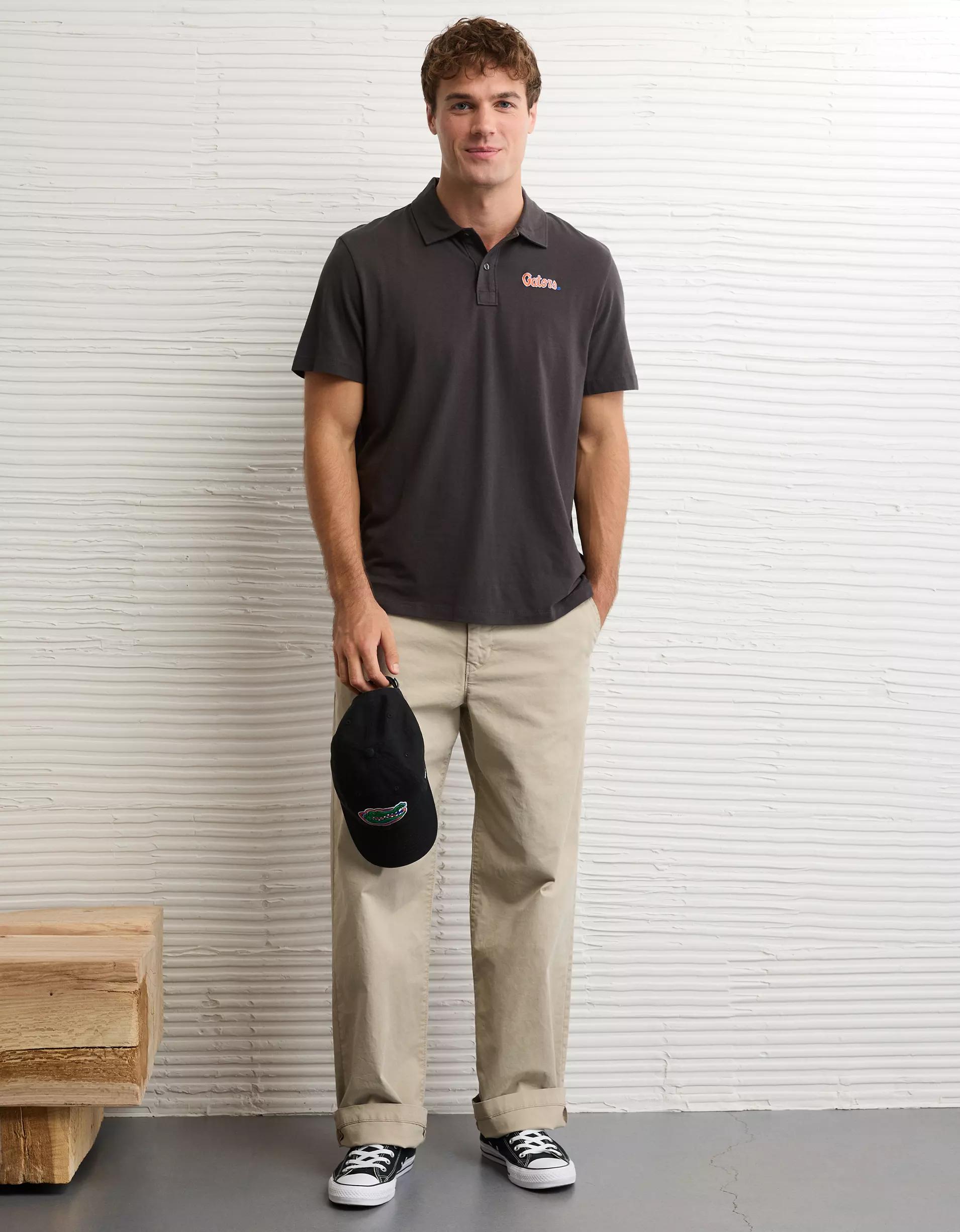 AE 24/7 Florida Gators Graphic Club Polo Shirt Product Image