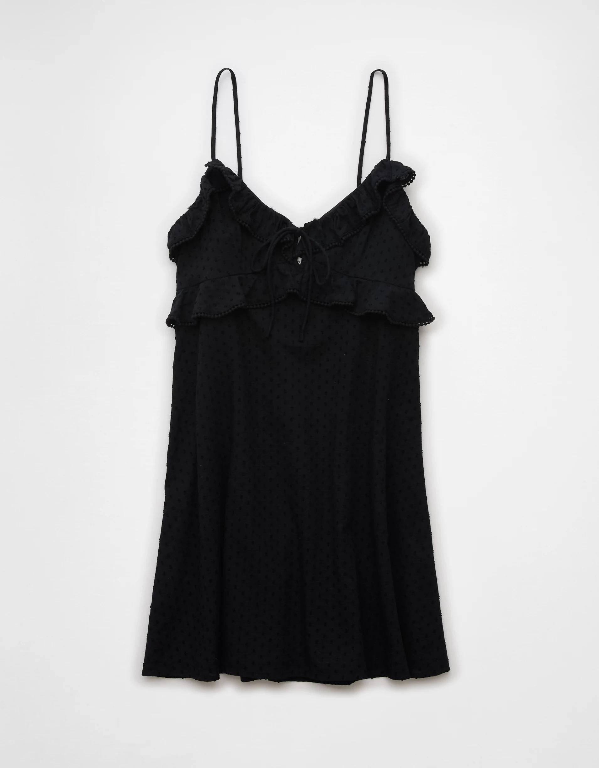 AE Ruffle Mini Slip Dress Product Image